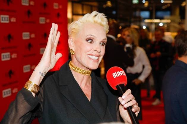 Marcel Remus presents his own bed linen collection at XXXLutz in Nuremberg Nuremberg, 0 11 2025 Brigitte Nielsen at the presentation of the Marcel Remus bed linen collection at XXXLutz in Nuremberg Bavaria Copyright: xMatthiasxGränzdörferx