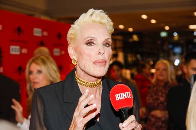 Marcel Remus presents his own bed linen collection at XXXLutz in Nuremberg Nuremberg, 0 11 2025 Brigitte Nielsen at the presentation of the Marcel Remus bed linen collection at XXXLutz in Nuremberg Bavaria Copyright: xMatthiasxGränzdörferx
