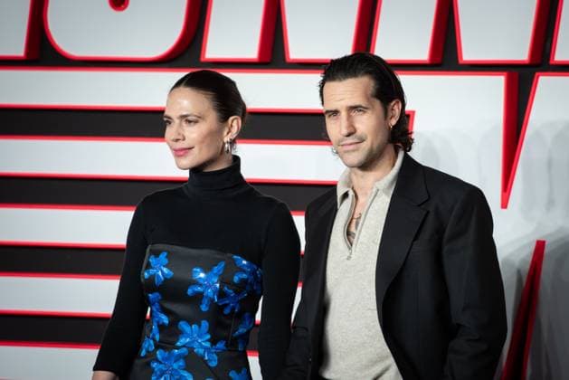 The Running Man UK Premiere in London - 05 Nov 2025 Hayley Atwell attends The Running Man UK Premiere at Odeon Luxe Leicester Square. London United Kingdom Copyright: xLoredanaxSangiulianox xSOPAxImagesx LSangiuliano-0236