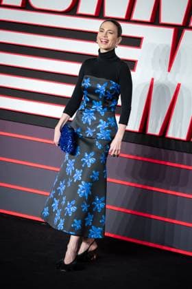 The Running Man UK Premiere in London - 05 Nov 2025 Hayley Atwell attends The Running Man UK Premiere at Odeon Luxe Leicester Square. London United Kingdom Copyright: xLoredanaxSangiulianox xSOPAxImagesx LSangiuliano-0239
