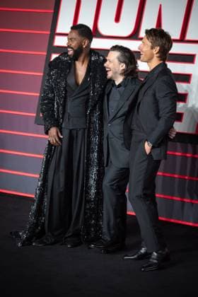 The Running Man UK Premiere in London - 05 Nov 2025 Colman Domingo, Edgar Wright and Glen Powell attend The Running Man UK Premiere at Odeon Luxe Leicester Square. London United Kingdom Copyright: xLoredanaxSangiulianox xSOPAxImagesx LSangiuliano-0346