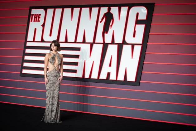The Running Man UK Premiere in London - 05 Nov 2025 Emilia Jones attends The Running Man UK Premiere at Odeon Luxe Leicester Square. London United Kingdom Copyright: xLoredanaxSangiulianox xSOPAxImagesx LSangiuliano-0119