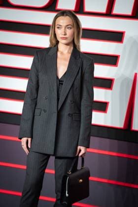 The Running Man UK Premiere in London - 05 Nov 2025 Tilly Keeper attends The Running Man UK Premiere at Odeon Luxe Leicester Square. London United Kingdom Copyright: xLoredanaxSangiulianox xSOPAxImagesx LSangiuliano-0185