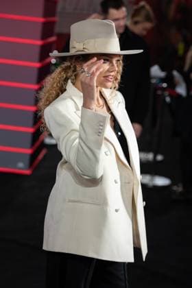 The Running Man UK Premiere in London - 05 Nov 2025 Becca Dudley attends The Running Man UK Premiere at Odeon Luxe Leicester Square. London United Kingdom Copyright: xLoredanaxSangiulianox xSOPAxImagesx LSangiuliano-9712