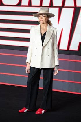 The Running Man UK Premiere in London - 05 Nov 2025 Becca Dudley attends The Running Man UK Premiere at Odeon Luxe Leicester Square. London United Kingdom Copyright: xLoredanaxSangiulianox xSOPAxImagesx LSangiuliano-9720