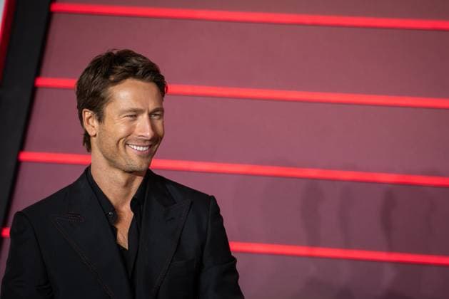 The Running Man UK Premiere in London - 05 Nov 2025 Glen Powell attends The Running Man UK Premiere at Odeon Luxe Leicester Square. London United Kingdom Copyright: xLoredanaxSangiulianox xSOPAxImagesx LSangiuliano-9736