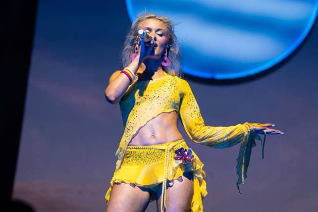 Zara Larsson Live in London Swedish singer Zara Larsson performs live on stage during a concert at the Wembley Arena, Credit:Lounis Tiar Avalon United Kingdom, London, Wembley  Copyright: xLounisxTiarx xAvalonx 1050600850