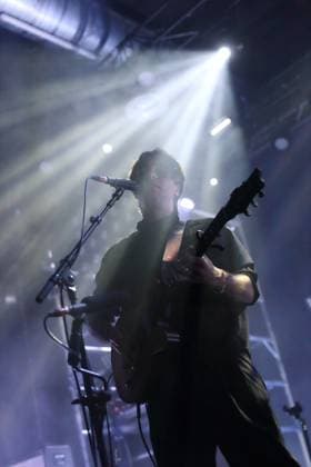 Alexander Giannascoli aka Alex G at a concert at Huxleys Neue Welt in Berlin, November 5, 2025 Alex G concert Berlin