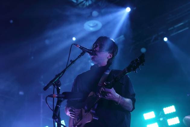 Alexander Giannascoli aka Alex G at a concert at Huxleys Neue Welt in Berlin, November 5, 2025 Alex G concert Berlin