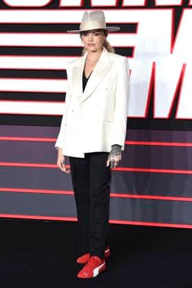 Becca Dudley at the premiere of the movie The Running Man at Odeon Luxe Leicester Square London, 05 11 2025 Foto:xS.xVasx xFuturexImagex running_5116