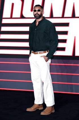 Chi Lewis Parry at the premiere of the movie The Running Man at Odeon Luxe Leicester Square London, 05 11 2025 Foto:xS.xVasx xFuturexImagex running_5121