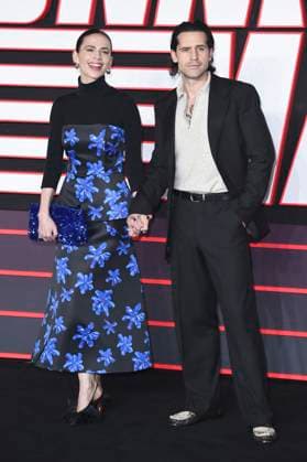 Hayley Atwell and Ned Wolfgang Kelly at the premiere of the movie The Running Man at Odeon Luxe Leicester Square London, 05 11 2025 Foto:xS.xVasx xFuturexImagex running_5125