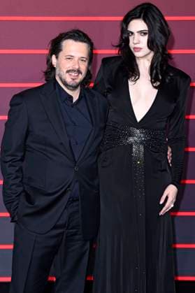 Edgar Wright and Julia Cumming at the premiere of the movie The Running Man at the Odeon Luxe Leicester Square London, 05 11 2025 Foto:xS.xVasx xFuturexImagex running_5152