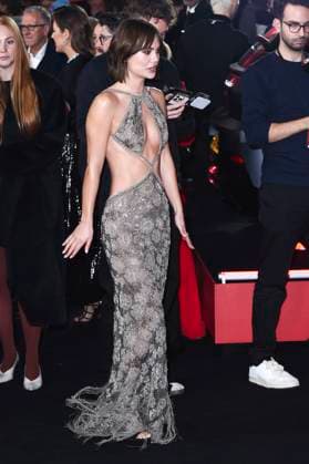 Emelia Jones at the premiere of the movie The Running Man at Odeon Luxe Leicester Square London, 05 11 2025 Foto:xS.xVasx xFuturexImagex running_5174
