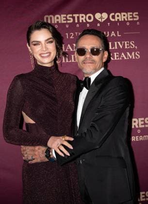Red carpet for the 12th Annual Maestro Cares Foundation Gala Featuring: Nadia Ferreira, Marc Anthony Where: New York, New York, United States When: 05 Nov 2025 Credit: Janet Mayer INSTARimages.com EDITORIAL USE ONLY. NOT FOR USE BY NEWSPAPERS BASED IN THE UK. Copyright: xx instar55245170