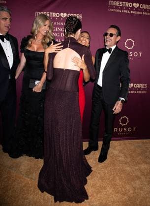 Red carpet for the 12th Annual Maestro Cares Foundation Gala Featuring: Nadia Ferreira, Eva Longoria, Marc Anthony Where: New York, New York, United States When: 05 Nov 2025 Credit: Janet Mayer INSTARimages.com EDITORIAL USE ONLY. NOT FOR USE BY NEWSPAPERS BASED IN THE UK. Copyright: xx instar55245180