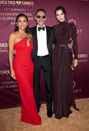 Red carpet for the 12th Annual Maestro Cares Foundation Gala Featuring: Eva Longoria, Marc Anthony, Nadia Ferreira Where: New York, New York, United States When: 05 Nov 2025 Credit: Janet Mayer INSTARimages.com EDITORIAL USE ONLY. NOT FOR USE BY NEWSPAPERS BASED IN THE UK. Copyright: xx instar55245184