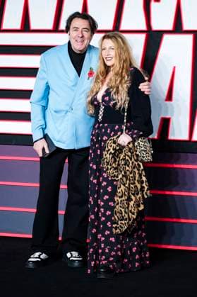 Jonathan Ross with wife Jane Goldman at the premiere of the movie The Running Man at the Odeon Luxe Leicester Square London, 05 11 2025 Foto:xJ.xEdwardsx xFuturexImagex running_5237
