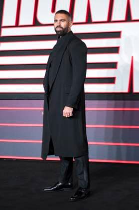 Joey Ansah at the premiere of the movie The Running Man at Odeon Luxe Leicester Square London, 05 11 2025 Foto:xJ.xEdwardsx xFuturexImagex running_5247