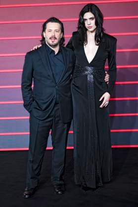 Edgar Wright and Julia Cumming at the premiere of the movie The Running Man at the Odeon Luxe Leicester Square London, 05 11 2025 Foto:xJ.xEdwardsx xFuturexImagex running_5266