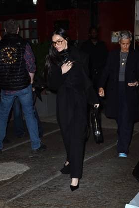 Celebrities arriving at the Soho Sessions to support actor Bruce Willis Featuring: Demi Moore Where: New York City, New York, United States When: 05 Nov 2025 Credit: Elder Ordonez INSTARimages EDITORIAL USE ONLY. NOT FOR USE BY NEWSPAPERS BASED IN THE UK. Copyright: xx instar55245260