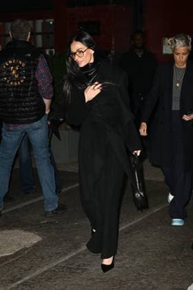 Celebrities arriving at the Soho Sessions to support actor Bruce Willis Featuring: Demi Moore Where: New York City, New York, United States When: 05 Nov 2025 Credit: Elder Ordonez INSTARimages EDITORIAL USE ONLY. NOT FOR USE BY NEWSPAPERS BASED IN THE UK. Copyright: xx instar55245261