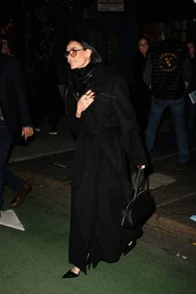 Celebrities arriving at the Soho Sessions to support actor Bruce Willis Featuring: Demi Moore Where: New York City, New York, United States When: 05 Nov 2025 Credit: Elder Ordonez INSTARimages EDITORIAL USE ONLY. NOT FOR USE BY NEWSPAPERS BASED IN THE UK. Copyright: xx instar55245266
