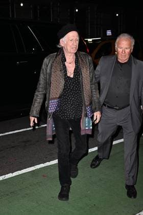 Celebrities arriving at the Soho Sessions to support actor Bruce Willis Featuring: Keith Richasrds Where: New York City, New York, United States When: 05 Nov 2025 Credit: Elder Ordonez INSTARimages EDITORIAL USE ONLY. NOT FOR USE BY NEWSPAPERS BASED IN THE UK. Copyright: xx instar55245358