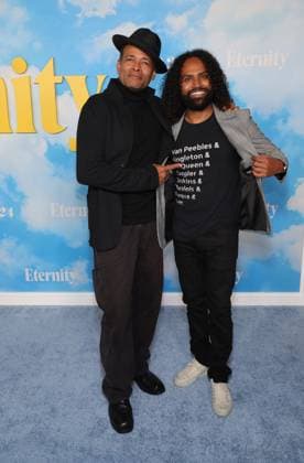 05 November 2025 - Los Angeles, California - Mario Van Peebles, Makaylo Van Peebles. Eternity Special Film Screening held at AMC Century City 15. Los Angeles USA - ZUMAa123 20251105_zaa_a123_037 Copyright: xADx