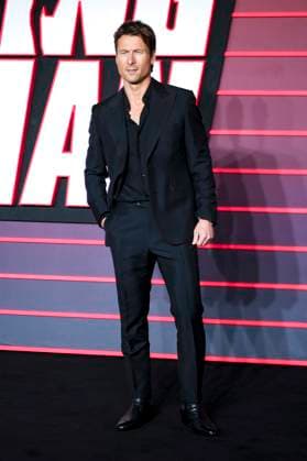 Glen Powell at the premiere of the movie The Running Man at the Odeon Luxe Leicester Square London, 05 11 2025 Foto:xJ.xEdwardsx xFuturexImagex running_5303