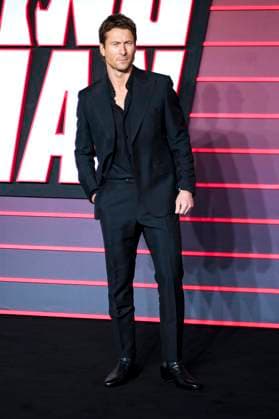 Glen Powell at the premiere of the movie The Running Man at the Odeon Luxe Leicester Square London, 05 11 2025 Foto:xJ.xEdwardsx xFuturexImagex running_5304