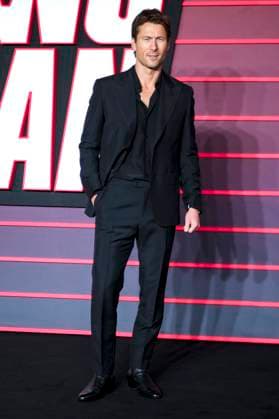 Glen Powell at the premiere of the movie The Running Man at the Odeon Luxe Leicester Square London, 05 11 2025 Foto:xJ.xEdwardsx xFuturexImagex running_5305