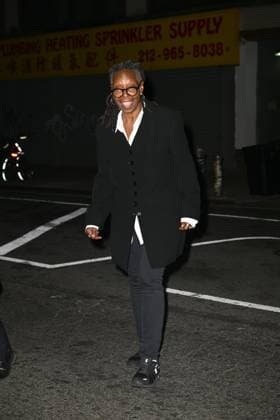 Celebrities arriving at the Soho Sessions to support actor Bruce Willis Featuring: Whoopi Goldberg Where: New York City, New York, United States When: 05 Nov 2025 Credit: Elder Ordonez INSTARimages EDITORIAL USE ONLY. NOT FOR USE BY NEWSPAPERS BASED IN THE UK. Copyright: xx instar55245395