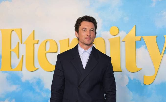 05 November 2025 - Los Angeles, California - Miles Teller. Eternity Special Film Screening held at AMC Century City 15. Los Angeles USA - ZUMAa123 20251105_zaa_a123_066 Copyright: xADx