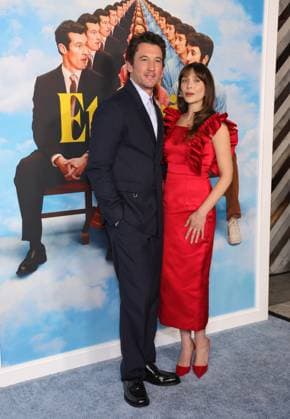05 November 2025 - Los Angeles, California - Miles Teller, Elizabeth Olsen. Eternity Special Film Screening held at AMC Century City 15. Los Angeles USA - ZUMAa123 20251105_zaa_a123_079 Copyright: xADx
