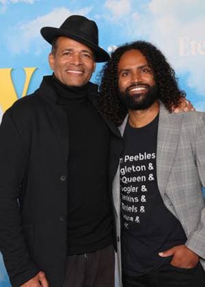 05 November 2025 - Los Angeles, California - Mario Van Peebles, Makaylo Van Peebles. Eternity Special Film Screening held at AMC Century City 15. Los Angeles USA - ZUMAa123 20251105_zaa_a123_087 Copyright: xADx