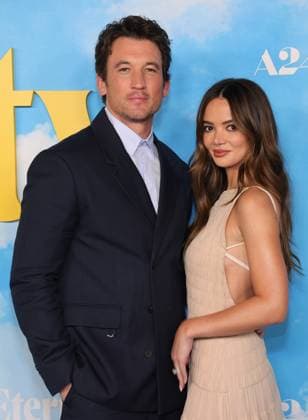 05 November 2025 - Los Angeles, California - Miles Teller, Keleigh Sperry. Eternity Special Film Screening held at AMC Century City 15. Los Angeles USA - ZUMAa123 20251105_zaa_a123_088 Copyright: xADx