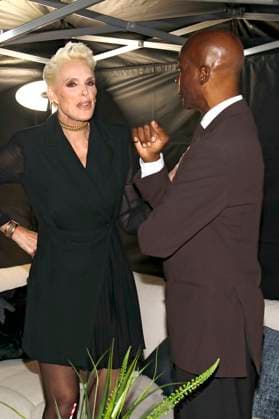 Brigitte Nielsen and Bruce Darnell at the XXXLutz x Marcel Remus Collection launch in the premium furniture and furnishing store XXXLutz Nuremberg, 05 11 2025 Foto:xAgenturxWehnertx xGränzdörferx xFuturexImagex remus_5168