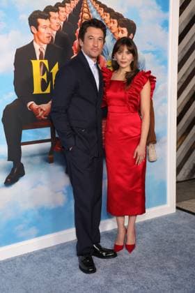05 November 2025 - Los Angeles, California - Miles Teller, Elizabeth Olsen. Eternity Special Film Screening held at AMC Century City 15. Los Angeles USA - ZUMAa123 20251105_zaa_a123_147 Copyright: xADx