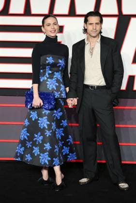 The Running Man UK Premiere Hayley Atwell and Ned Wolfgang Kelly at the The Running Man UK premiere at Odeon Luxe Leicester Square, London, England London Odeon Luxe Leicester Square UK Copyright: xFredxDuvalx