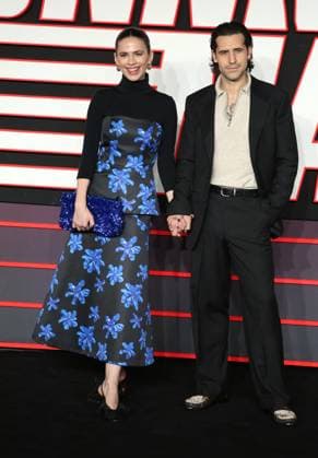 The Running Man UK Premiere Hayley Atwell and Ned Wolfgang Kelly at the The Running Man UK premiere at Odeon Luxe Leicester Square, London, England London Odeon Luxe Leicester Square UK Copyright: xFredxDuvalx