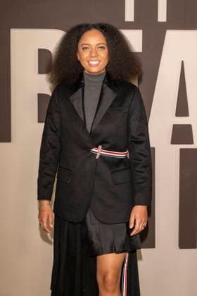 November 5, 2025, New York, United States: Aleyse Shannon attends Netflix s The Beast In Me New York Premiere at The Plaza Hotel. New York United States - ZUMAs197 20251105_aaa_s197_590 Copyright: xRonxAdarx