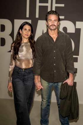 November 5, 2025, New York, United States: (L-R) Francis Benhamou and Kevin Kane attend Netflix s The Beast In Me New York Premiere at The Plaza Hotel. New York United States - ZUMAs197 20251105_aaa_s197_611 Copyright: xRonxAdarx