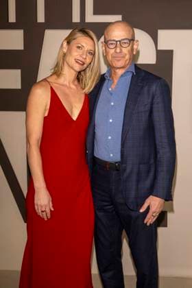 November 5, 2025, New York, United States: (L-R) Claire Danes and Howard Gordon attend Netflix s The Beast In Me New York Premiere at The Plaza Hotel. New York United States - ZUMAs197 20251105_aaa_s197_594 Copyright: xRonxAdarx