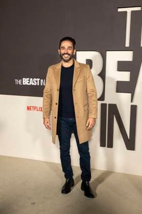 November 5, 2025, New York, United States: Amir Arison attends Netflix s The Beast In Me New York Premiere at The Plaza Hotel. New York United States - ZUMAs197 20251105_aaa_s197_634 Copyright: xRonxAdarx