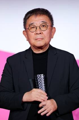 Zhang Lu, November 05, 2025 - Zhang Lu, speak after winning Award for Best Director for the film Mothertongue during the 38th Tokyo International Film Festival. award ceremony, in Tokyo, Japan on November 05, 2025.  aflo_309485881