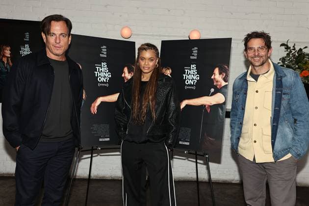 New York special screening of Is This Thing On? at the Metrograph Featuring: Will Arnett, Andra Day and Bradley Cooper Where: New York, New York, United States When: 05 Nov 2025 Credit: Dave Allocca Starpix INSTARimages EDITORIAL USE ONLY. NOT FOR USE BY NEWSPAPERS BASED IN THE UK. Copyright: xx instar55246304