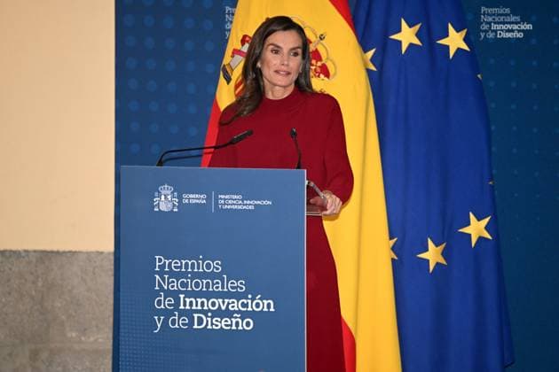 Queen Letizia presides over the National Innovation and Design Awards 2024 and 2025 Queen Letizia presides over the presentation of the National Innovation and Design Awards 2024 and 2025, on November 6, 2025, in Madrid Spain These awards distinguish those individuals and entities that have made innovation an indispensable element in the development of their professional strategy and business growth INNOVATION AWARDS QUEEN LETIZIA ACT NOVEMBER 6, 2025 José Madrid Madrid Madrid Spain  Copyright: xJosÃ xOlivax 7080217