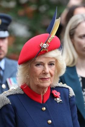. 06 11 2025. London, United Kingdom. Queen Camilla at the 97th year of the Field of Remembrance at Westminster Abbey in London.  xStephenxLockx xi-Imagesx IIM-26357-0007