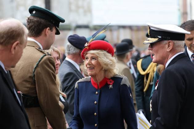 . 06 11 2025. London, United Kingdom. Queen Camilla at the 97th year of the Field of Remembrance at Westminster Abbey in London.  xStephenxLockx xi-Imagesx IIM-26357-0032